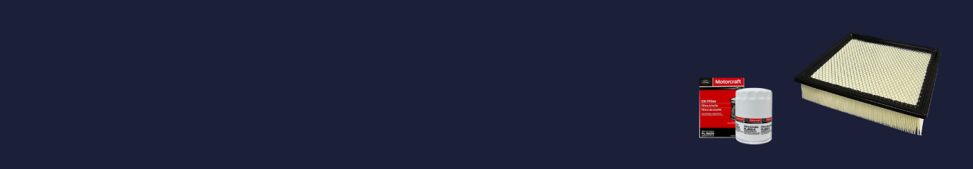 Oljefilter, bränslefilter, kupéfilter och luftfilter till Ford. Vi har flera alternativ, både i original från Motorcraft och eftermarknad till F-150, Mustang, Explorer och Bronco.
