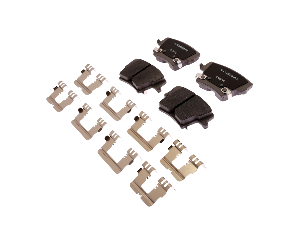 Bakre bromsbelägg i original från GM (ACDelco) till din  Dodge Challenger & Dodge Charger. 