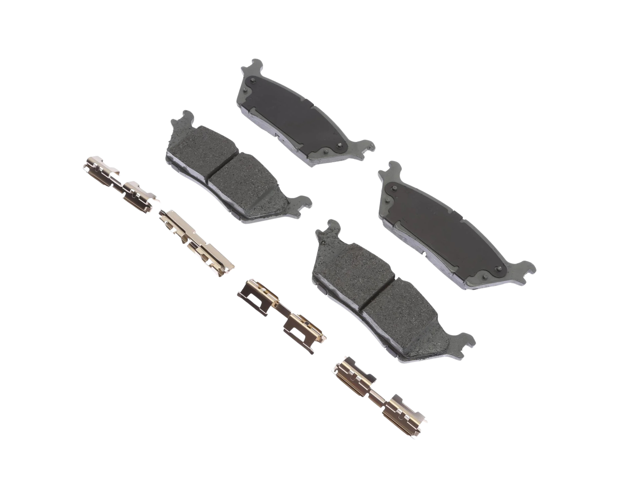 Bakre bromsbelägg med artikelnummer 19425068 från ACDelco. Passar till Ford F-150.