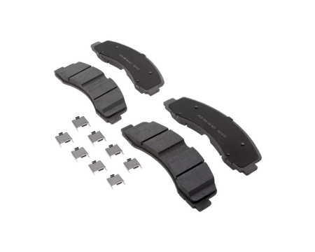 Främre bromsbelägg med artikelnummer 19429933 från ACDelco. Passar till Ford F-150.