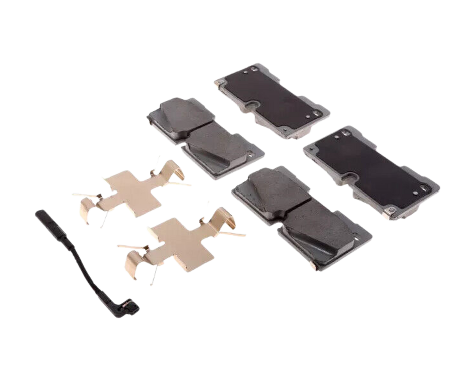 Främre bromsbelägg från ACDelco med artikelnummer 19431148. Passar till din Chevrolet Silverado, Chevrolet Suburban, Chevrolet Tahoe, Cadillac Escalade, GMC Sierra & GMC Yukon. 