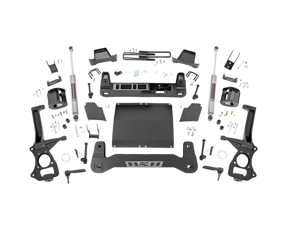 Höjningssats - 4 tum - Silverado/Sierra - Trailboss/AT4