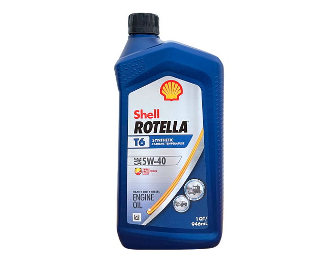 Motorolja - Shell Rotella 5W-40