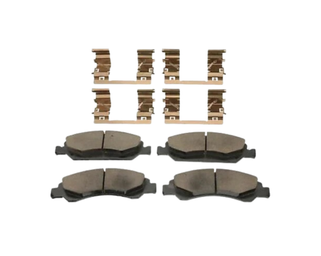 Främre bromsbelägg i original från GM (ACDelco) till din Silverado, Suburban, Tahoe, Escalade, Sierra & Yukon. 