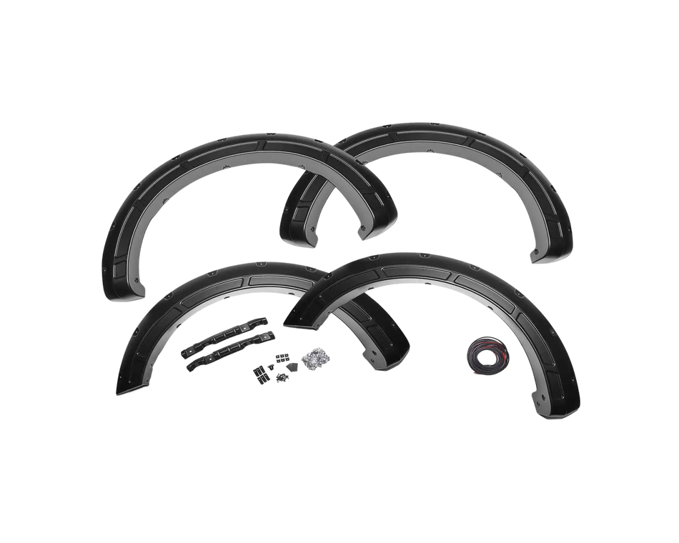 Skärmbreddare - Nitade med mönster - F-150