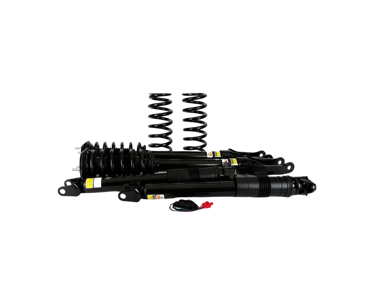 Konverteringssats (för konvertering av bilens luftfjädringssystem till spiralfjädrar i stål) med artikelnummer  C-3535 från Arnott. Passar till Jeep Grand Cherokee. 