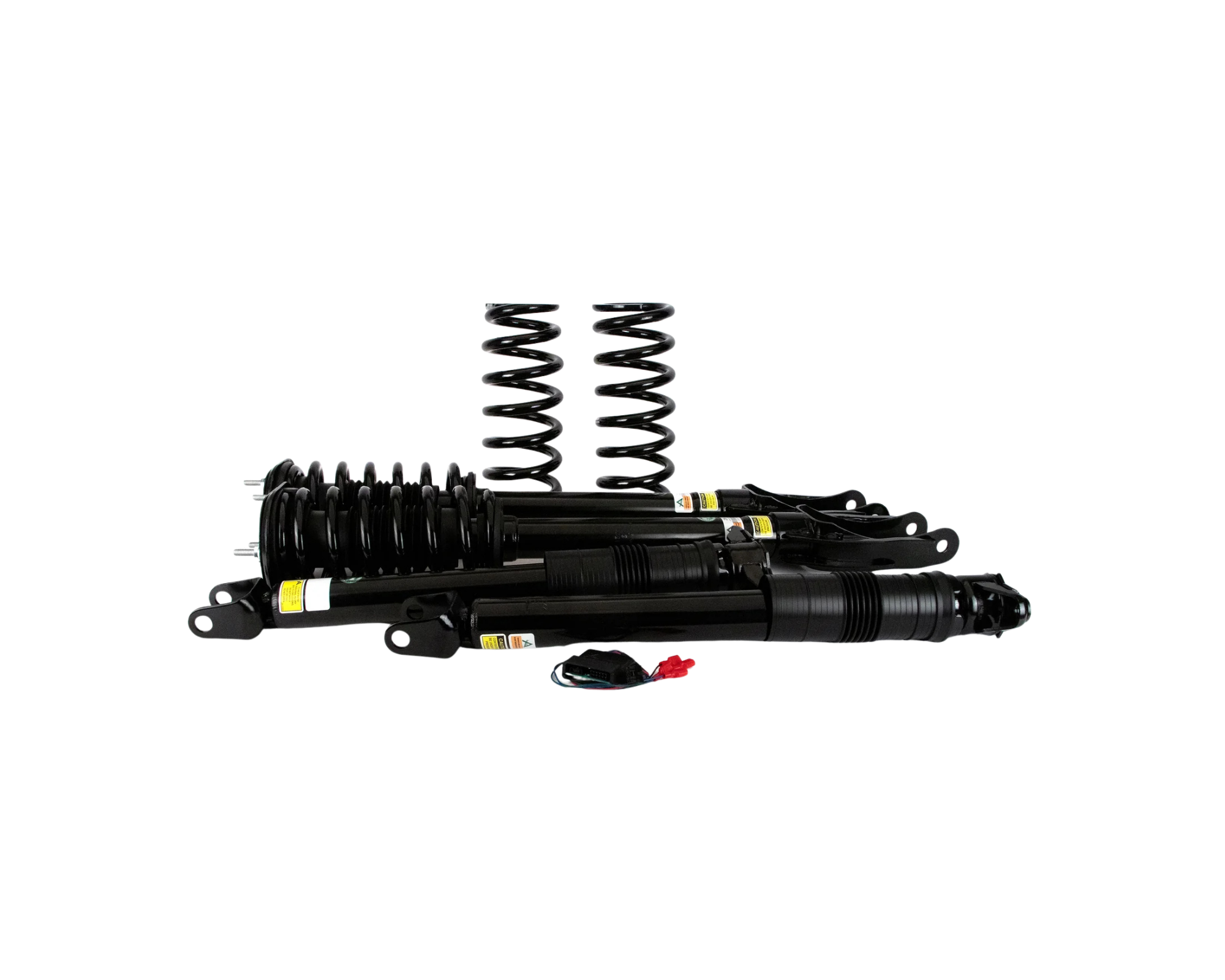 Konverteringssats (för konvertering av bilens luftfjädringssystem till spiralfjädrar i stål) med artikelnummer  C-3535 från Arnott. Passar till Jeep Grand Cherokee. 