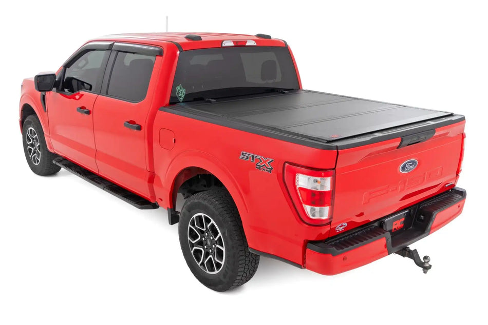 Hard Tri-Fold Flip Up Bed Cover - F-150