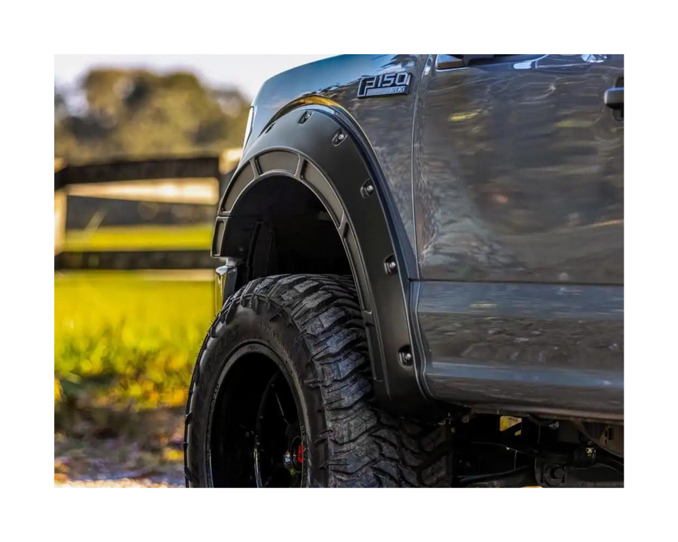 Skärmbreddare - Nitade med mönster - F-150