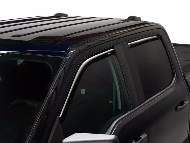 AVS Smoke In-Channel Ventvisor Deflectors SuperCrew