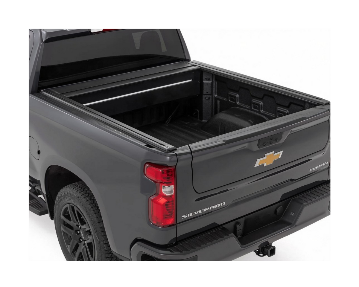 Elektriskt flaklock från Mad Truck Accessories med artikelnummer MT-E-10130S. Passar till Chevrolet Silverado 1500 & GMC Sierra 1500.