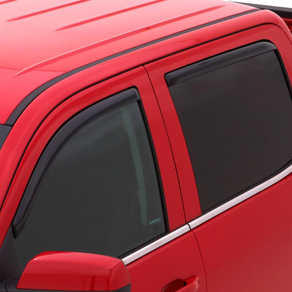 Auto Ventshade In-Channel Ventvisor Deflectors Quad Cab