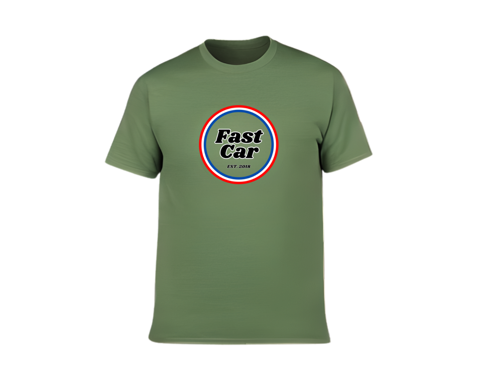 Fast Car T-shirt - Grön