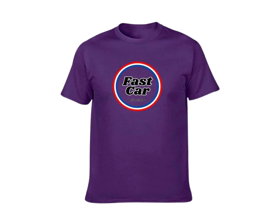 Fast Car T-shirt - Lila