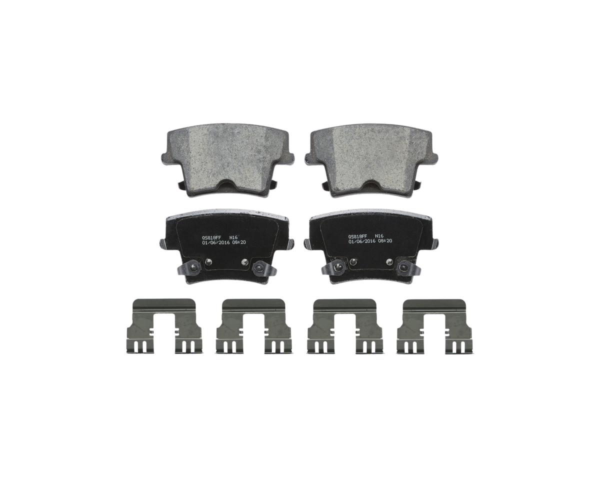 Bakre bromsbelägg från Wagner med artikelnummer ZD1057A. Passar till din Dodge Challenger, Dodge Charger & Chrysler 300.