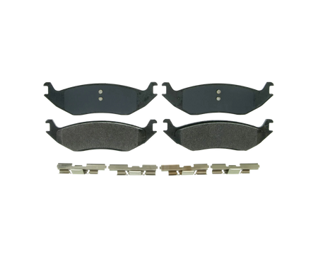 Bakre bromsbelägg från Wagner med artikelnummer ZX967A. Passar till RAM 1500 DS & RAM 1500 Classic.