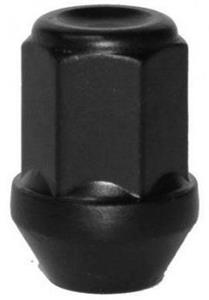 Mutter Stängd 14x1,50x34 19mm skalle Svart